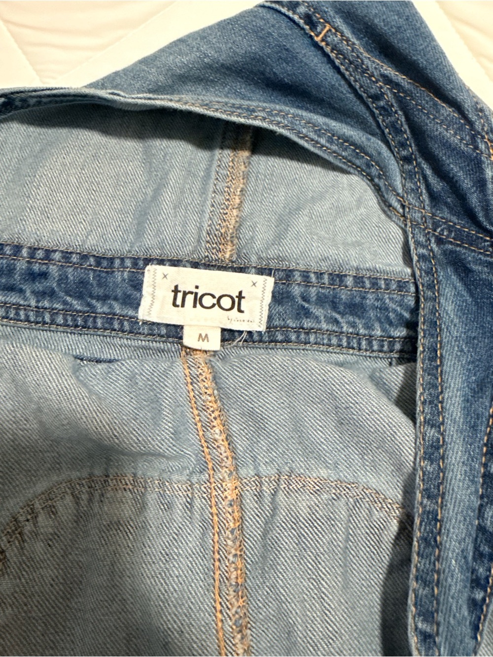 Ripped Blue Denim Women’s Jeans Overalls - Picture 2 of 2